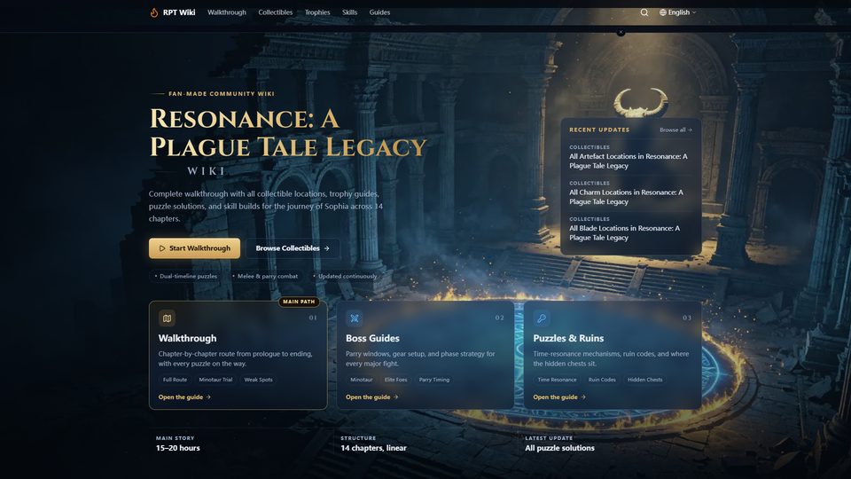 Resonance Wiki 首页截图